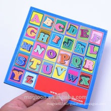 cute kids educational toy EVA foam fridge magnet alphabets for promotional kids gifts